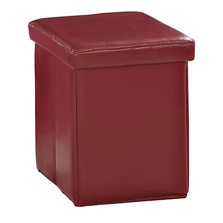 4 Pack Red Storage Cubes